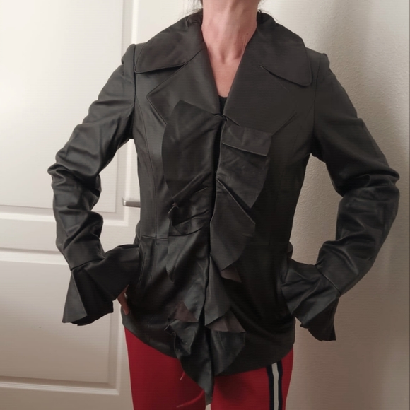 Julio Julio lambskin jacket - Picture 5 of 11